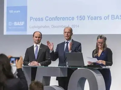 BASF celebrates 150 years in business