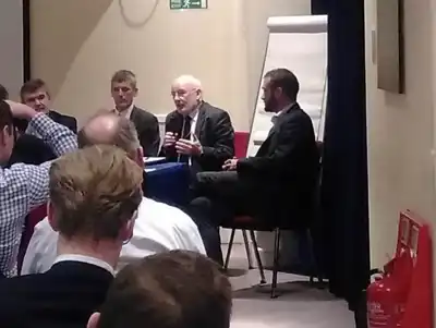 Panel discussion on the tannery of the future at COTANCE event