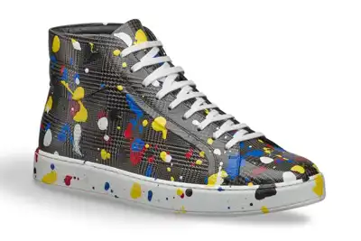 Leather plays a part in Dior sneaker collection