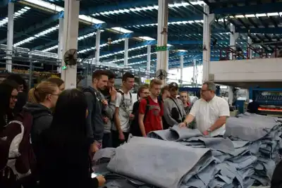 German school group visits ISA TanTec in China