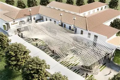 Hide structure inspires Superior Tannery’s makeover