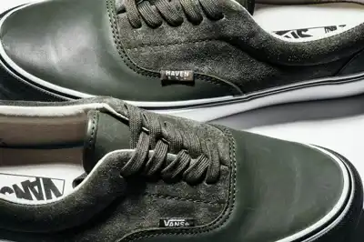 Haven wraps Vans Vault sneakers in leather