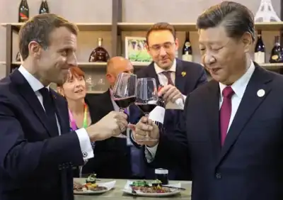 Presidents visit LVMH pavilion at Shanghai event