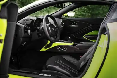 New Aston Martin has hand-stitched Scottish leather interior