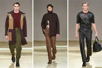 Salvatore Ferragamo AW20 a “paean to all things leather”