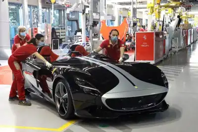 First Ferrari cars since return to work unveiled