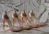 Beast to Beauty: Louboutin is loyal to leather