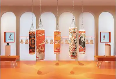 Hermès builds pop-up gym in Chengdu