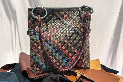 Sieme weaves leather waste network