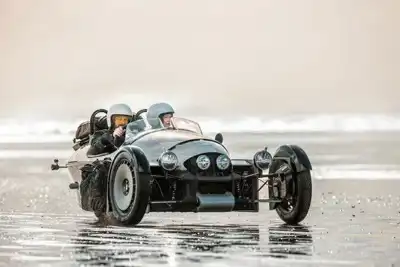 Morgan prepares for three-wheel adventure