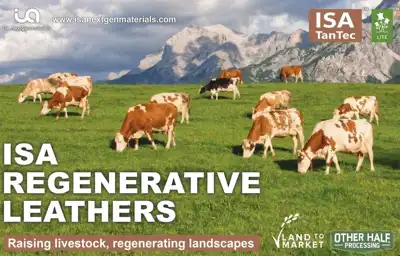 ISA introduce verified regenerative leather and hide supply chain