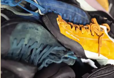 Shoe recycling project turns old leather into new filler