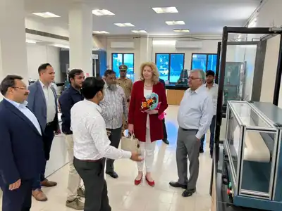 Dutch Ambassador Tours Kanpur-Unnao Leather Cluster