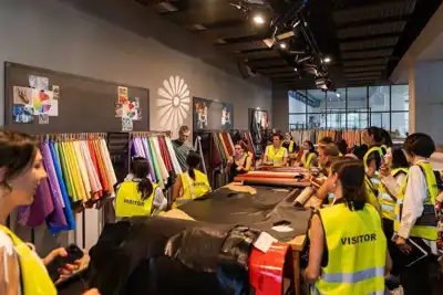 Tannery visit for Bulgari group
