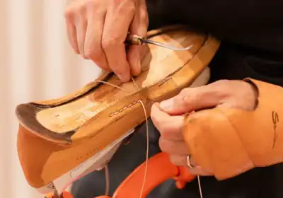 Close-up views of new collection for Santoni customers
