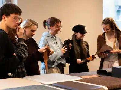 University group visits Bader