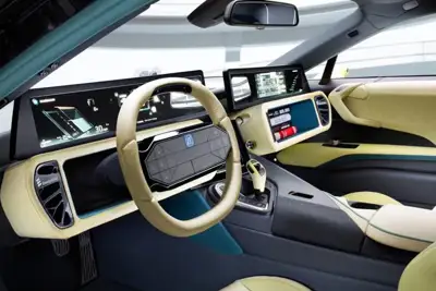 Stahl debuts glow-in-the-dark leather in driverless car