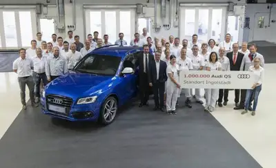 A million Audi Q5s at Ingolstadt