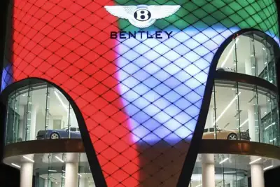 Bentley’s biggest showroom opens in Dubai