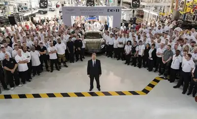 Aston Martin starts production of new model
