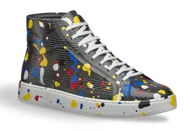 Leather plays a part in Dior sneaker collection