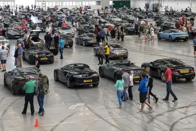 Aston Martin hosts open weekend at new Welsh production site