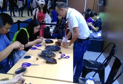 ISA TanTec gives exhibition visitors a hands-on experience