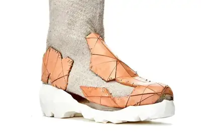 Recycled leather features in Timberland's concepts project