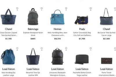 Luxury handbag reselling website creates tool to assess bags' resale value