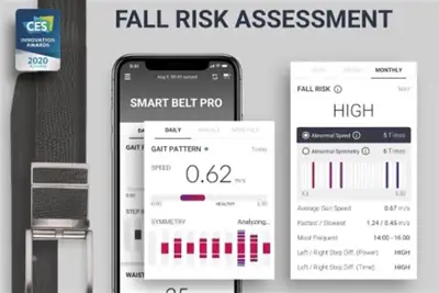 Leather belt wins CES innovation prize