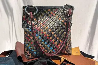 Sieme weaves leather waste network