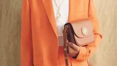 Lambskin and leather reflect the outdoors for Burberry