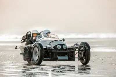Morgan prepares for three-wheel adventure