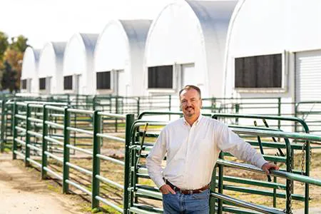 Cooling role for cattle farms