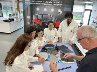 EGE students complete leather finishing course at Stahl Campus