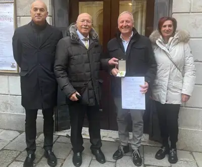 Another Star of Merit for Italy’s leather industry