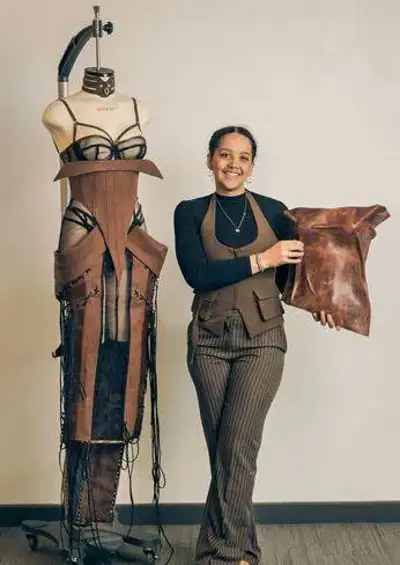 Student wins award for sustainable fashion
