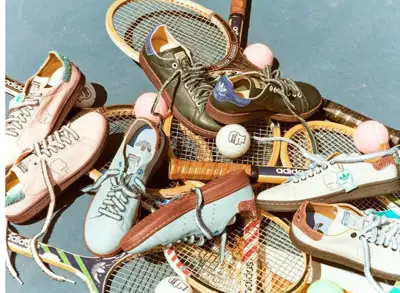 Adidas releases first leather tennis shoe