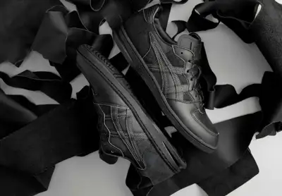 Asics uses car leather offcuts for shoe range