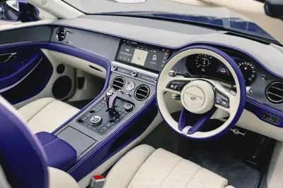 Purple reign at Bentley Motors