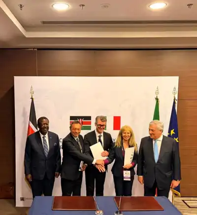 Italian trio signs Kenya growth pact