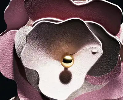 Leather adds classy detail to special Dior product