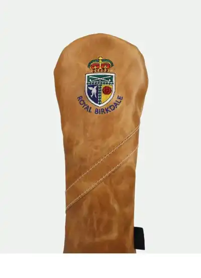 Open Championship headcover features Horween leather