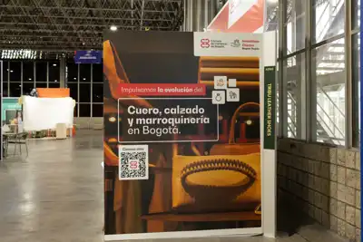 A strong showing for leather and shoe companies at Colombiatex