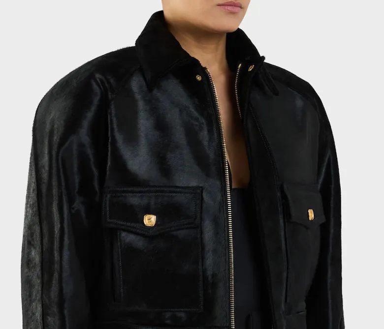 Leather jacket revival goes on as Giuseppe Zanotti joins in