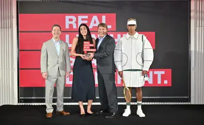 Tennis-inspired outfit wins Real Leather design competition