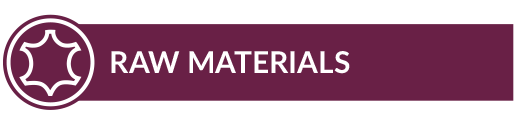 RAW MATERIAL: Raw hides/skins and preservation                                                      